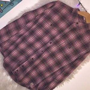 Button down carhart thick flannel